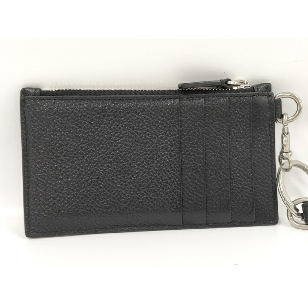 Balenciaga Leather Black Case Card Coin Case